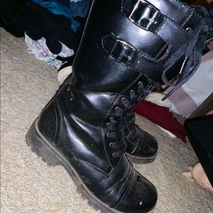 Combat boots/biker boots